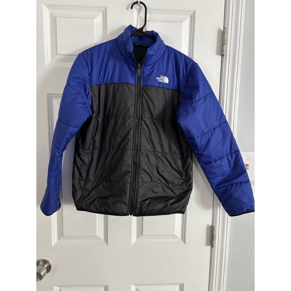 The North Face Kids Puffer Jacket in Blue and Black